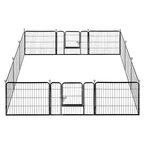 Foldable Metal Fence for Pet Dogs