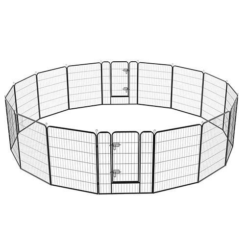 Foldable Metal Fence for Pet Dogs